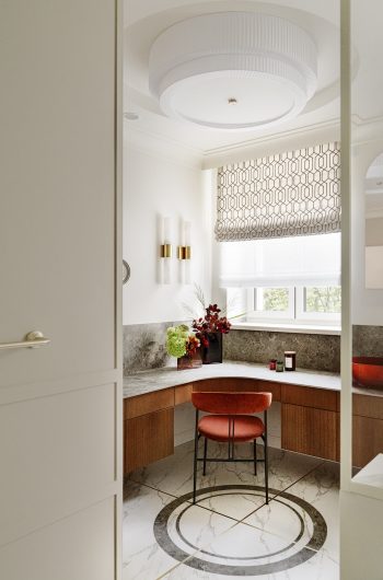 Blat łazienkowy spiek kwarcowy Marazzi Caparia Lux Gris.