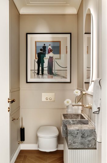 Spiek kwarcowy Marazzi Caparia Lux Gris - toaleta.